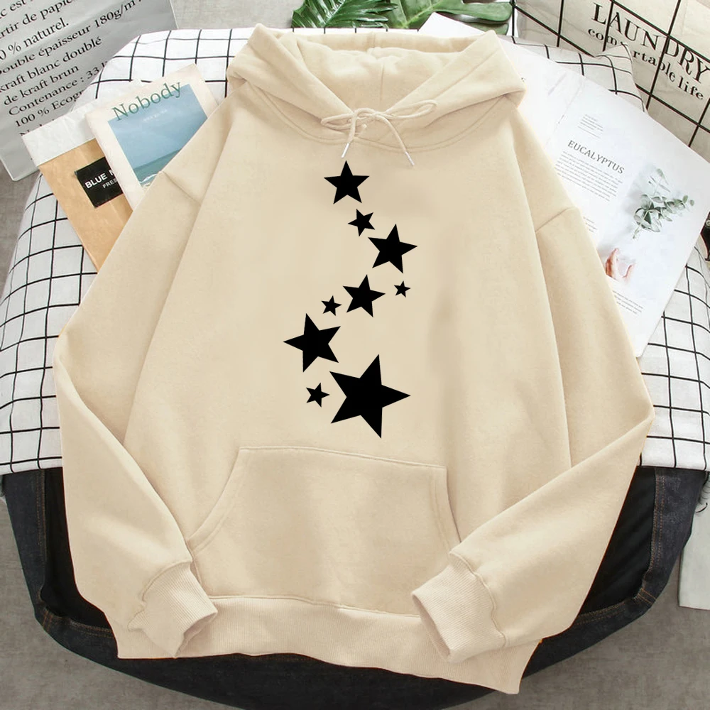 Star Girl Y2k Punk hoodies women gothic sweat y2k 2023 Winter  pulls female 90s clothing