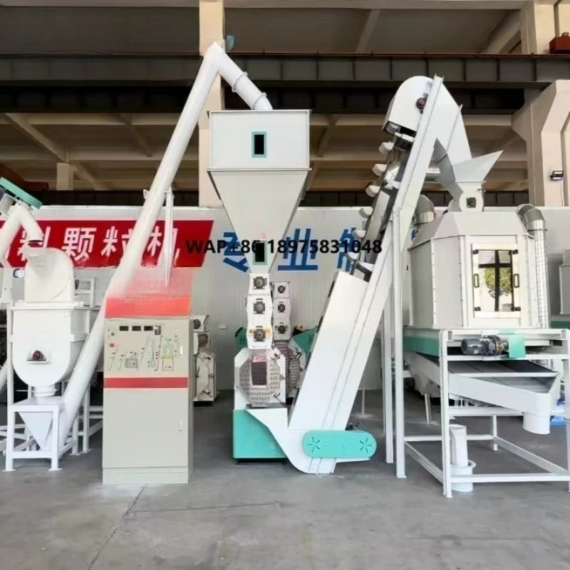 2000kg/h-5000kg/h Poultry Fodder Processing Plant Livestock Feed Production Line for Farm