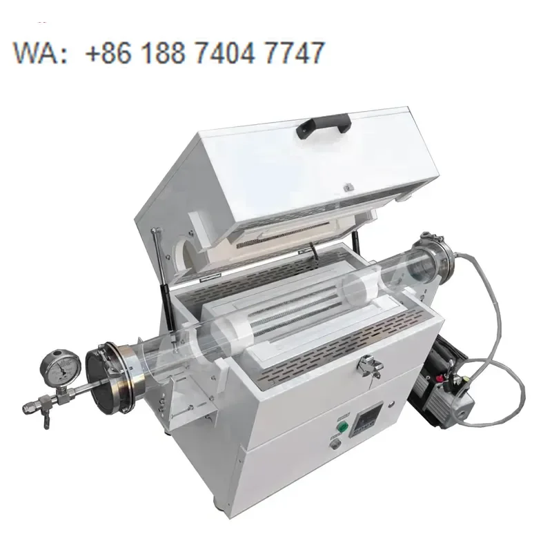 1200C Split Vacuum Tube Furnace with MFC and Vacuum Pump for Laboratory Sintering