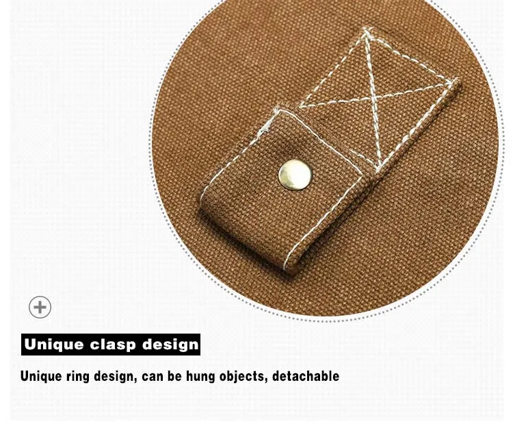Hochleistungsgurt für Herren mit individuellem Logo, verstellbare Küchenschürze aus PU-Leder, Taillentyp für die Reinigung von Leinwandarbeiten – Detail 11