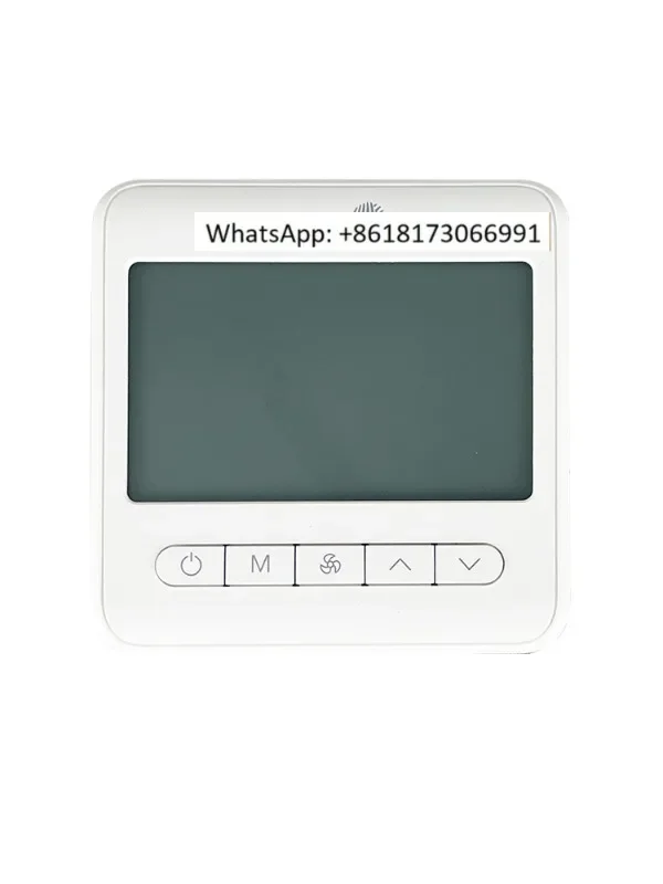 

T7300-TF60-9KS0/9MS0/TF61-9MS0 Двухтрубный 3-скоростной вентилятор ECM ЖК-регулятор температуры