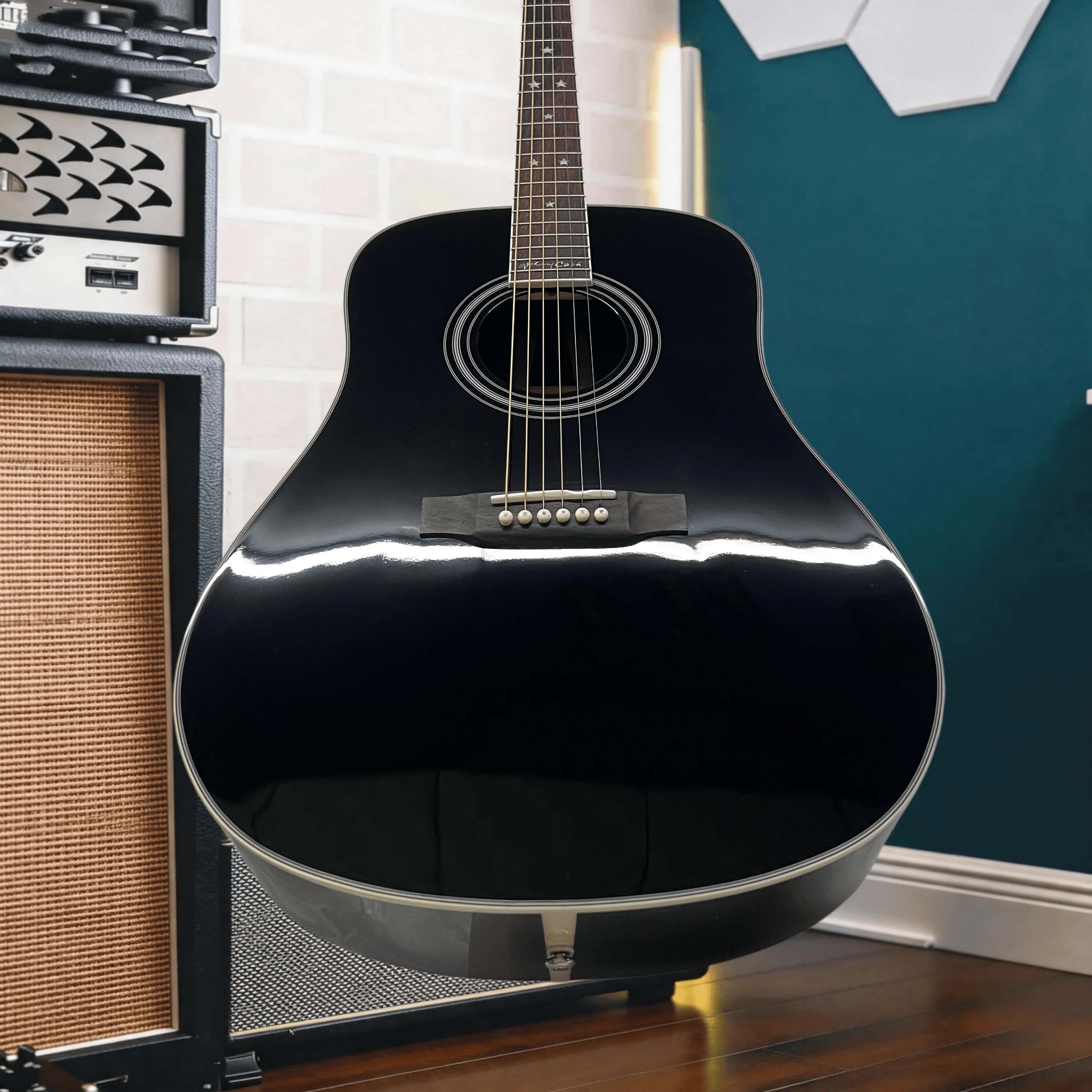 D35 Solid Spruce Top 6 Strings Acoustic Guitar Rosewood Back Sides Rosewood Bridge 41 Inch Beginner Classic Gift Free Shipping