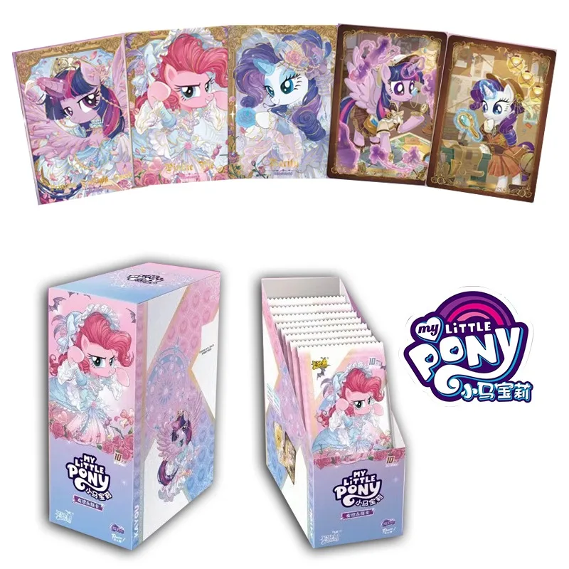 

2025 Новая карта KAYOU Genuine My Little Pony VOL.9 Friendship Eternal Huiyue Package Card Редкие карты SC SGR Игрушка в подарок Карта принцессы