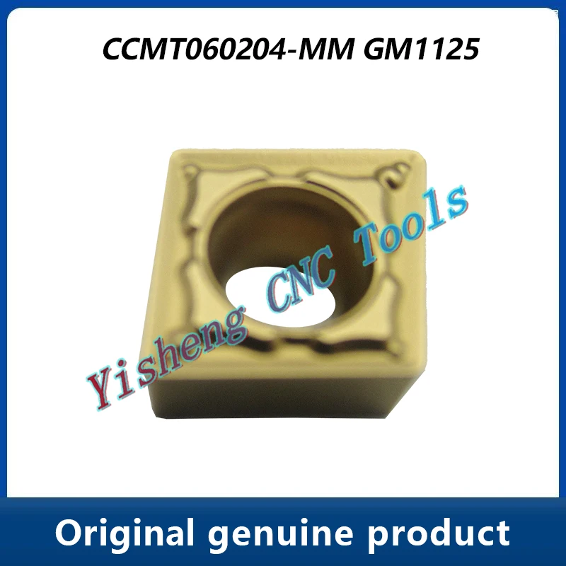 CNC Insert turning tool CCMT CCMT060204-MM GP1225 GM1115 GP91TM GM3215 GM3225 GP1105 GPT6130 GM1125 GM3220 GP31TM