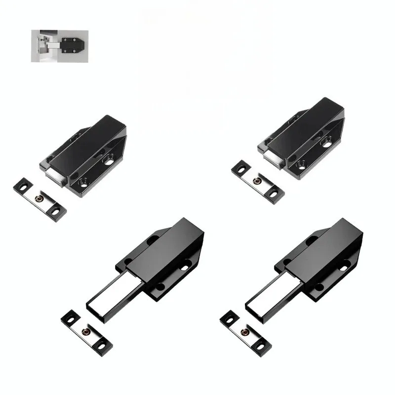 4/8PCS Magnetic Push Latch Press Out Latch Push To Open Cabinet Hardware Magnetic Touch Latches  Release Kitchen Drawer Catch