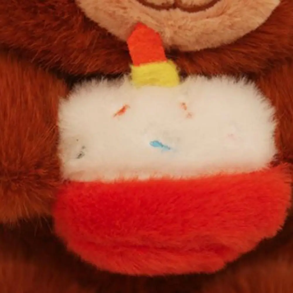 

Comfort Plush Toys Sitting Cake Bear Plush Toy Fluffy Collection Stuffed Bear Doll Cartoon Soft Animal Plush Doll Boys Girls