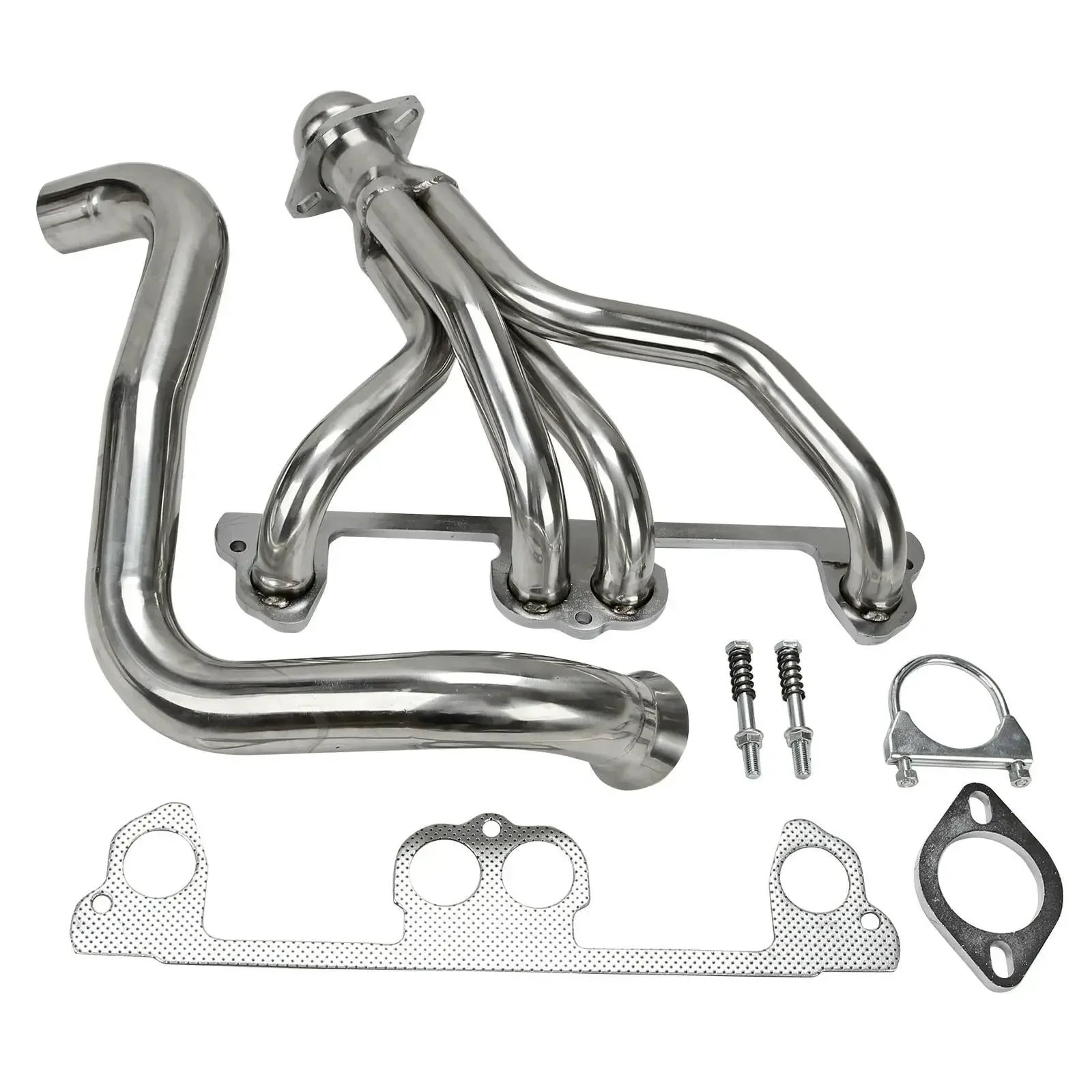 

High Quality Stainless Manifold Header w/ Downpipe For Jeep Wrangler TJ 1997-1999 2.5L L4