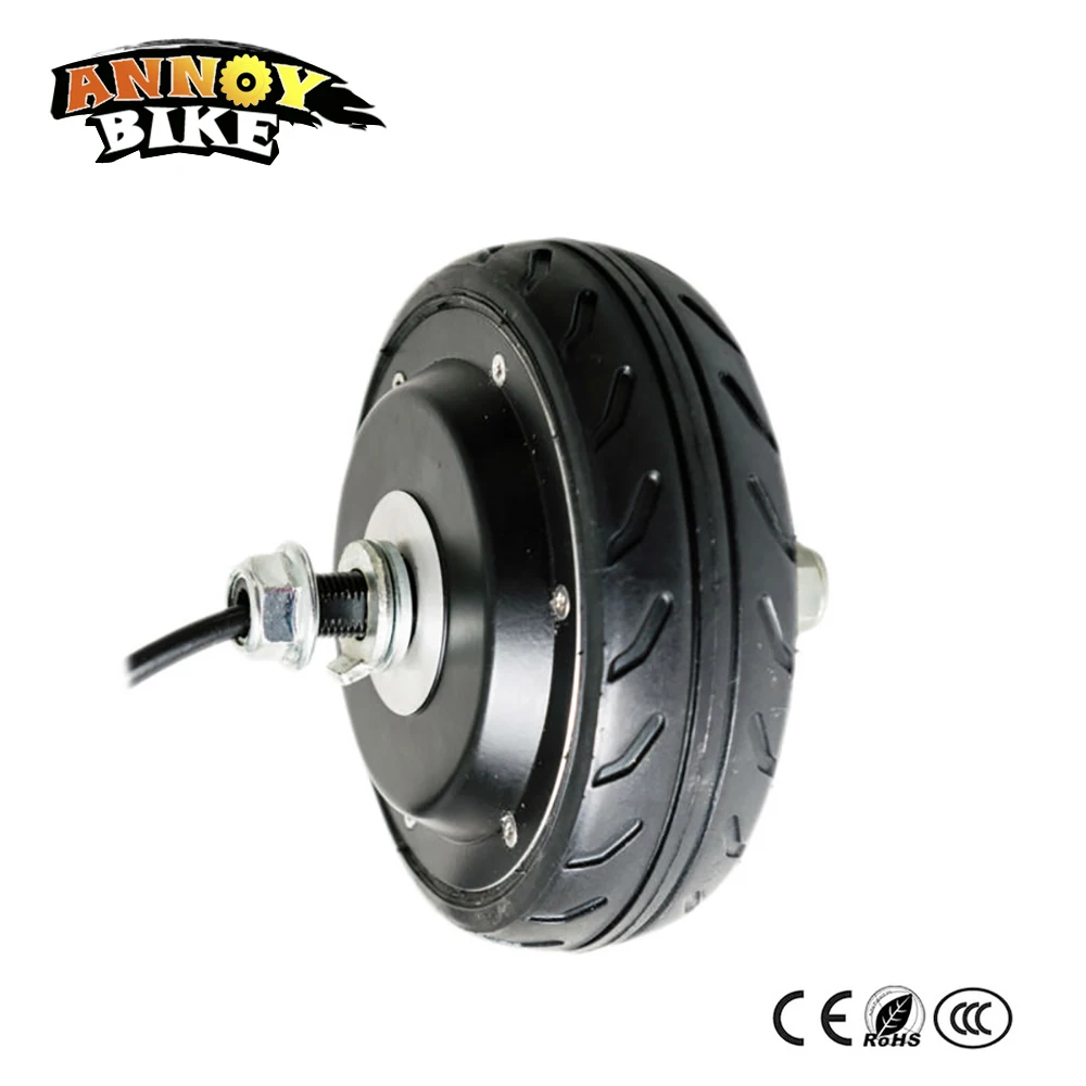 5 inch wheel brushless motor 24v -36v, 200 w, 350 w lightweight carbon fiber