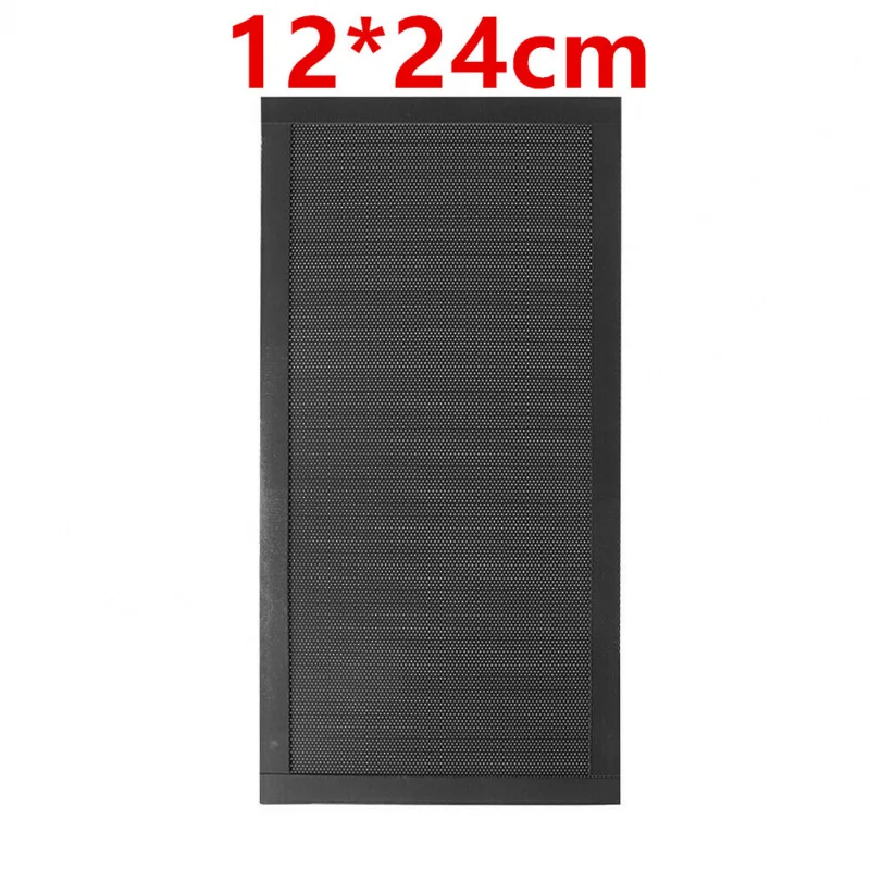 D+ for 1Pc 12*24cm Computer PC Cooling Fan PVC+Magnet Dust Filter Case Mesh Net Cover
