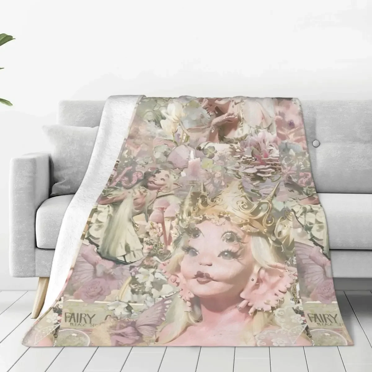 Melanie Martinez Music Blankets Flannel Singer Ultra-Soft Throw Blankets for Bed Bedroom Quilt