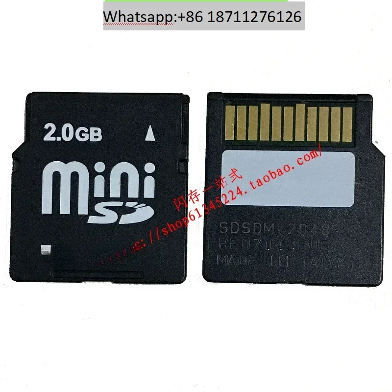 Tarjeta de memoria para teléfono antiguo Mini SD 2G Mini 2GB N73 N93