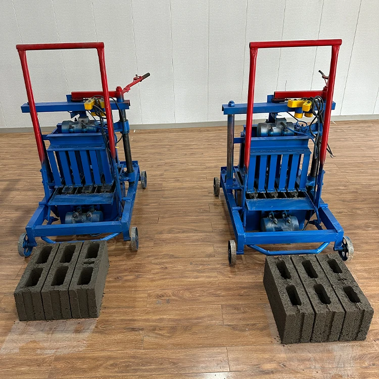 

Hot Selling Plastic Semi Automatic Brick Making Machine Hollow Concrete Block Brick Moulds