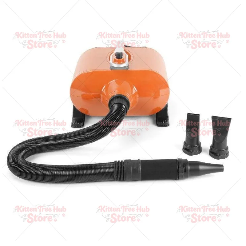 3000F High Power Pet Dryer Adjustable Speed Low Noise High Velocity Dog Hair Blower Quick Dry for Large Dogs