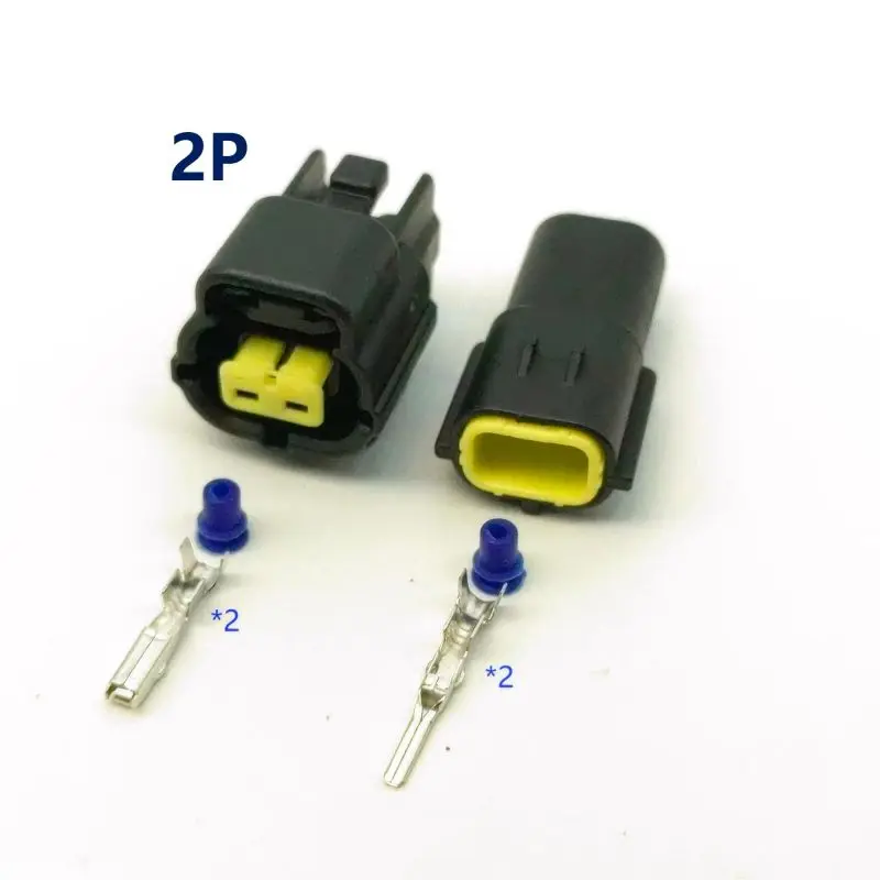 2-5sets 1 2 3 4 6 8 10 12 16 Pin Denso Auto Waterproof Connector Electrical Plug For Car Sealed Truck Socket