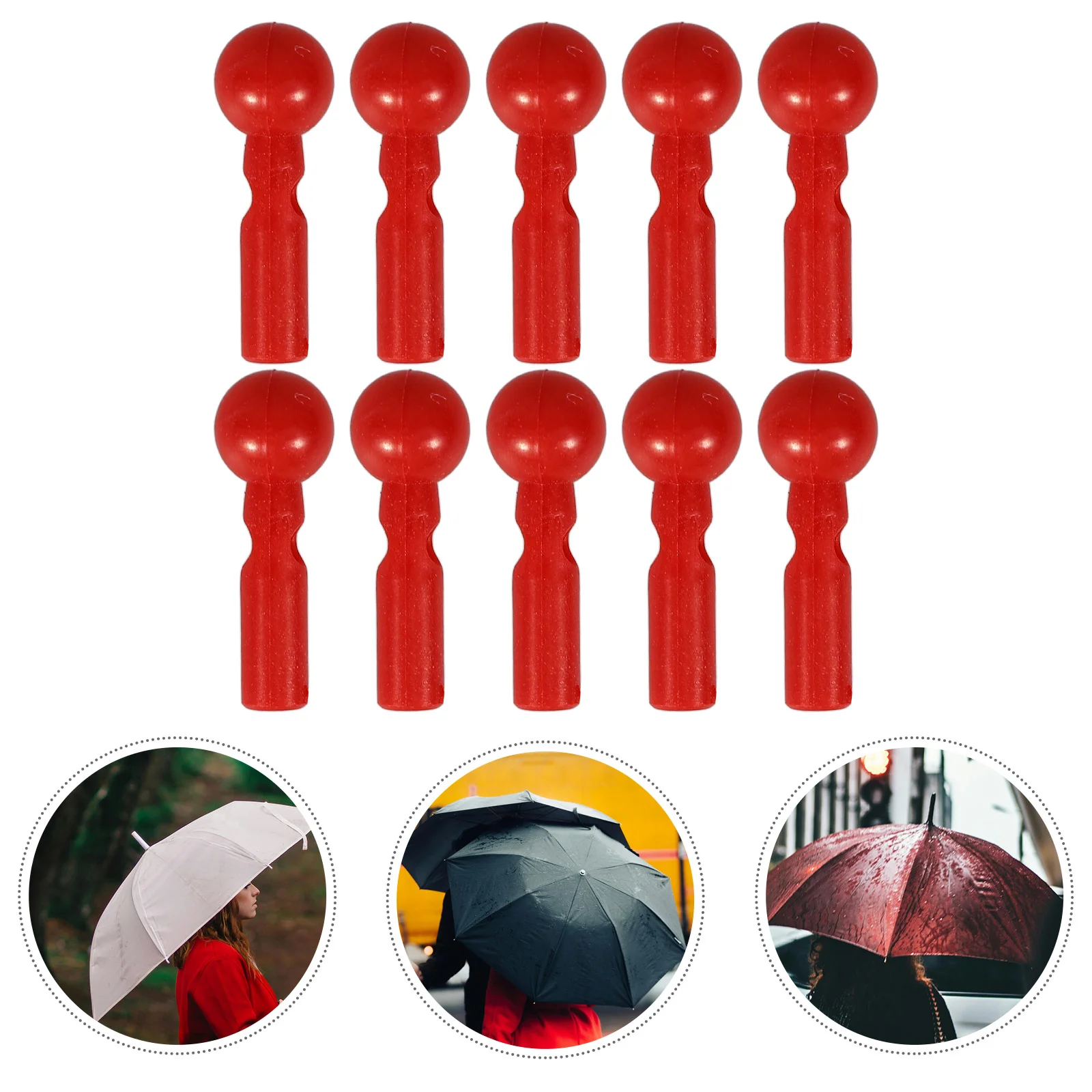 

Children's Umbrella Foldable Tail Beads Repairing for Anti-wear Kids Parts Rain Folding Small Accessories