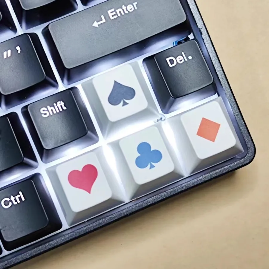 Tutup Tombol PBT/ABS Tutup Kunci Sublimasi Pewarna Set Tombol Panah/Arah untuk Keyboard Gaming Mekanis Sakelar Cherry MX