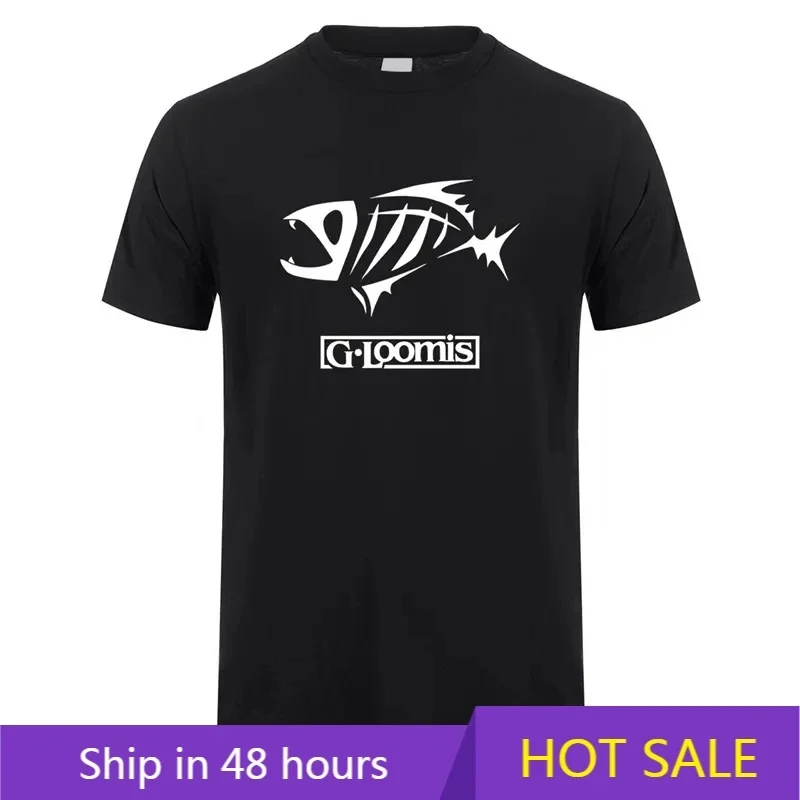 Camiseta G.Loomis para hombre, camisetas de pesca, regalo para pescadores al aire libre, camisetas de verano