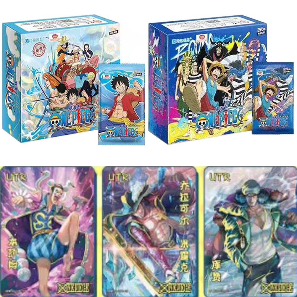 Genuine One Piece Card Marineford War Fishman Island Arc Luffy Empress Nami Zoro Anime Peripheral Collection Cards Toys Gifts