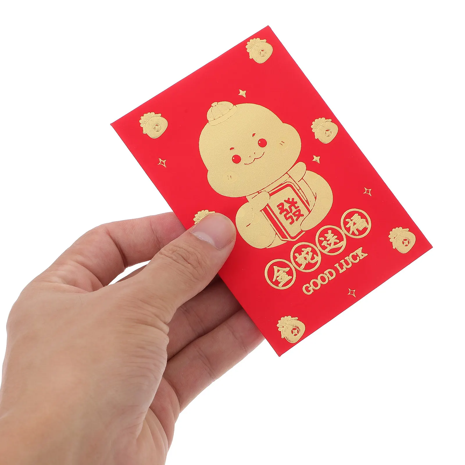 48Pcs Snake Zodiac Red Envelopes Chinese New Year Spring Festival Lucky Money Envelopes Decorative Cash Stuffing Money Pockets