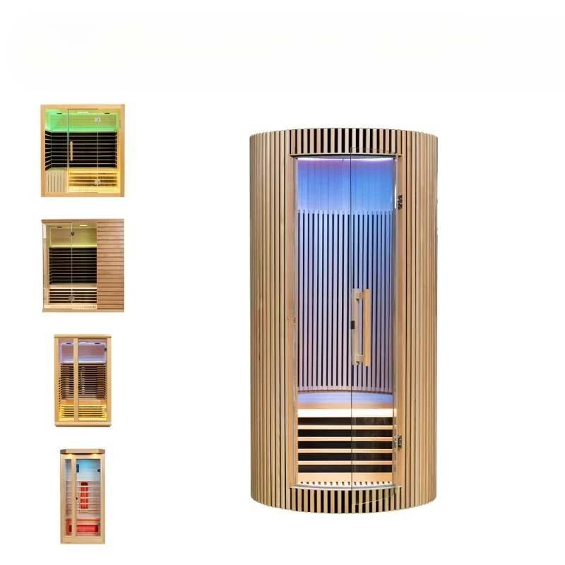 

Инфракрасная сауна JC для двоих, полностью деревянная, с полным комплектом оборудования.