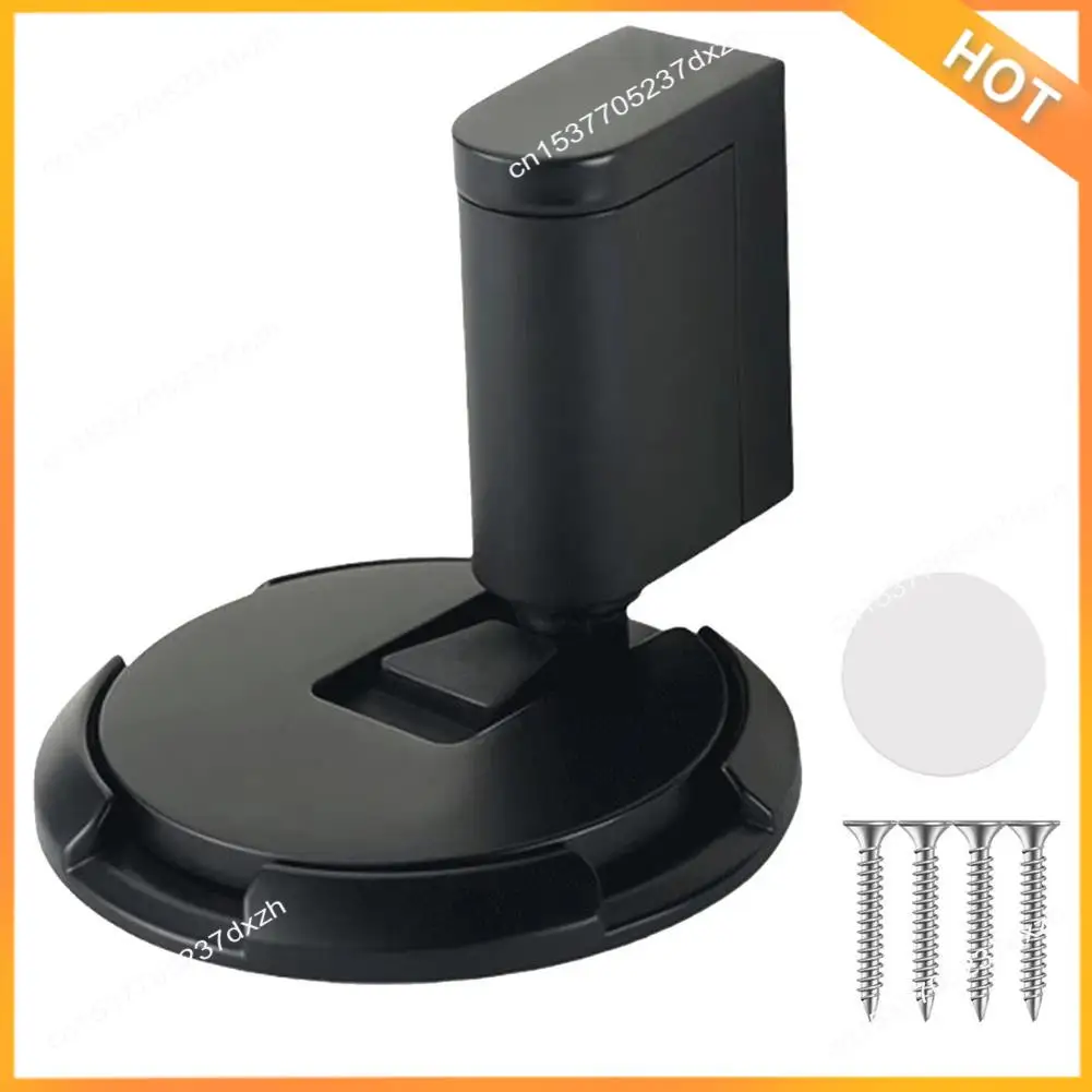 

A43M Floor Door Stopper Lock Strong Windproof Mechanical Exterior Door Stop Nopunch Adjustable Height Door Stop Lock