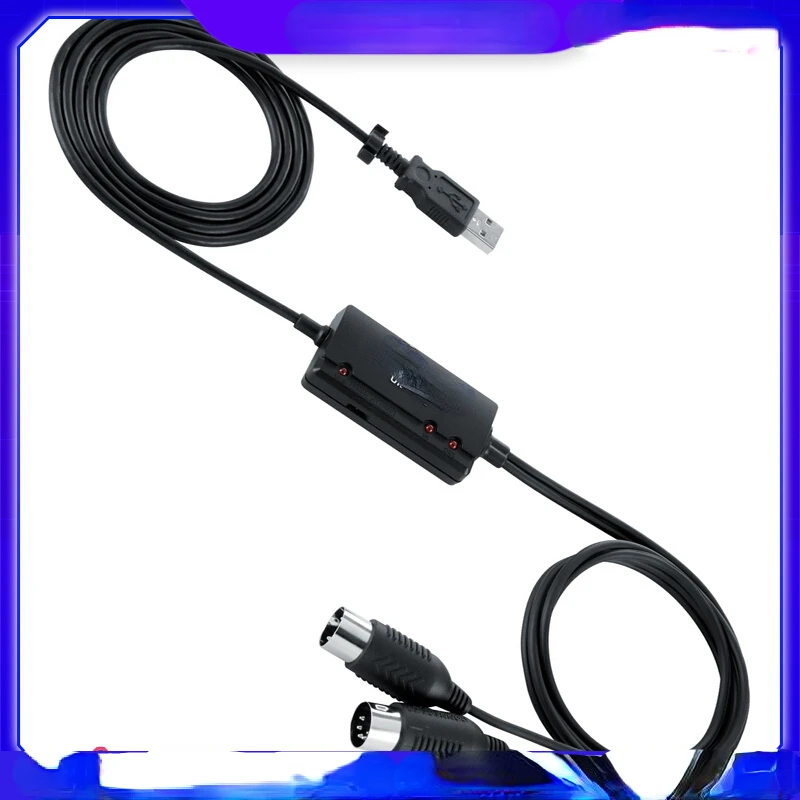 

UM-ONE Mk2 MIDI to USB Computer Converter Electronic Drum Cable iPad Interface