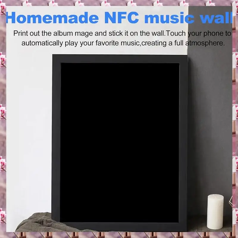 2025 100 قطعة علامات NFC ملصق مع شريحة NTAG213 ملصقات NFC فارغة ملصقات لاصقة علامات RFID قابلة لإعادة الكتابة 144 بايت الذاكرة سهلة في