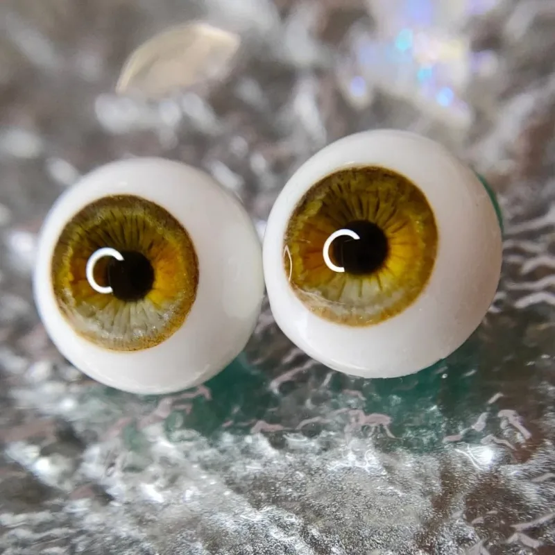 Everbright Store BJD Eyes 12mm 14mm 16mm 18mm Real Style Three Points Four Points Six Points Eight BJD Gypsum Eyes