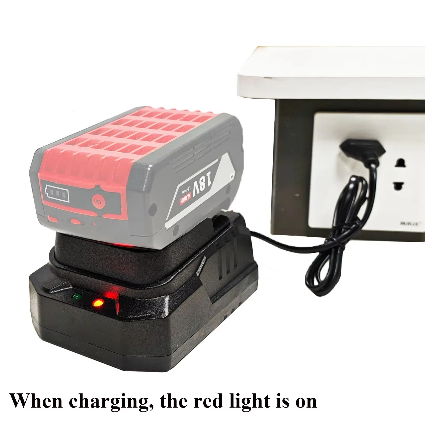 AL1820CV Li-ion Battery Charger For Bosch 18V 14.4V Lithium Batteries BAT609G BAT618 BAT618G BAT614 2607336236 AL1860CV AL1830CV image 5