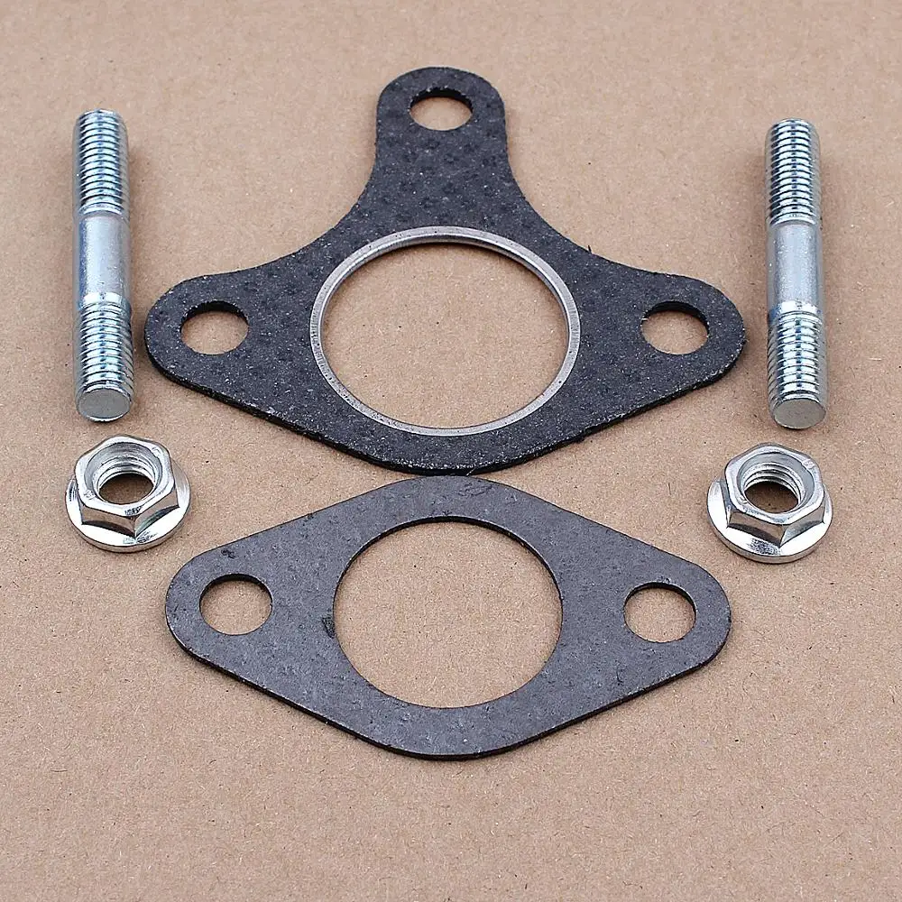 Muffler Exhaust Gasket Bolt Assembly For Honda GX390 GX340 GX270 GX240 13HP 11HP 9HP 8HP Lawn Mower Engine Spare Part Pump