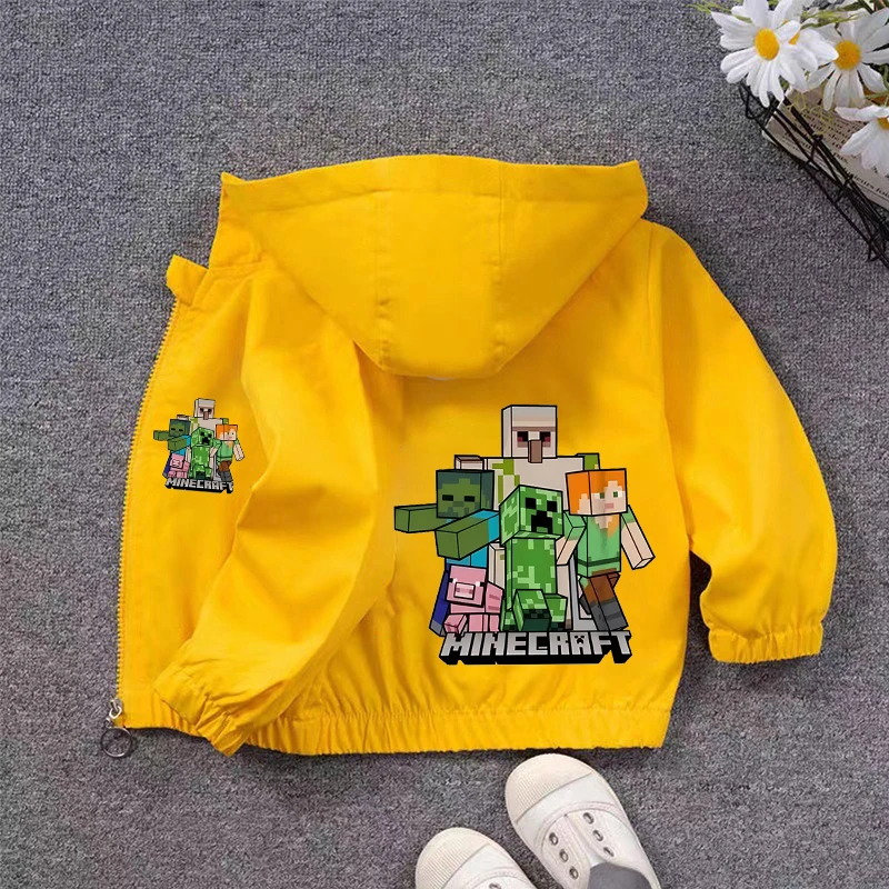 Chaqueta Minec Rafted con esta - Windbreaker Anime Merchandise reseña y precio
