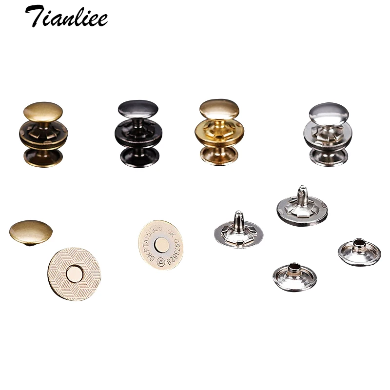 

Magnetic Buttons Snap Fasteners Craft Supplies Metal Children's Beautiful Decorative Clothing Sew Accessories Installation Kit