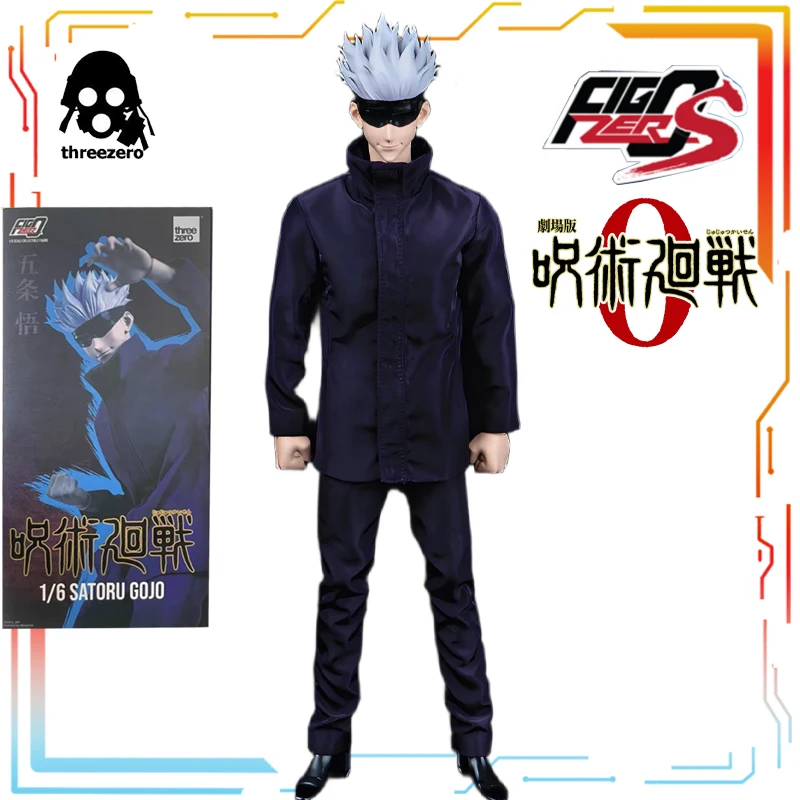 Threezero 1/6 دمية رائعة متحركة نهائية فيج زيرو جوجوتسو كايسن أنيمي جوجو ساتورو ألعاب الحركة نموذج مهرجان هدية للأولاد #5