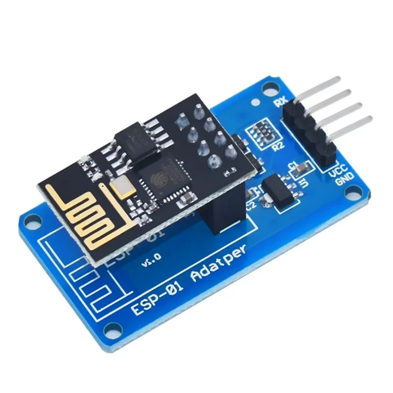 ESP8266 ESP-01 ESP01 Serial Wireless WIFI Module For Arduino Transceiver Receiver Adapter Board Raspberry Pi UNO R3 One 3.3V 5V