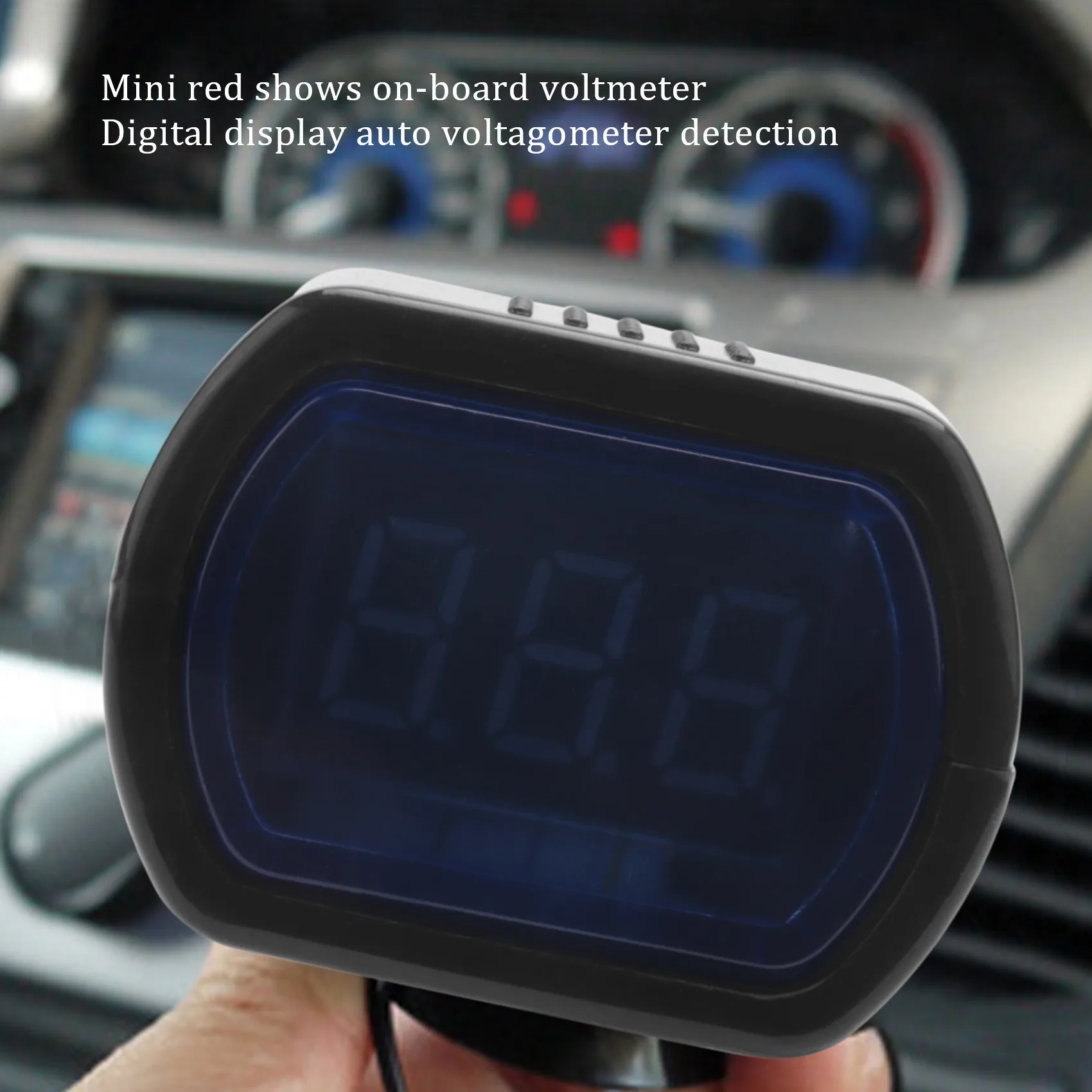 12-24V LED Cigarette Car Battery Tester Voltage Meter Voltmeter