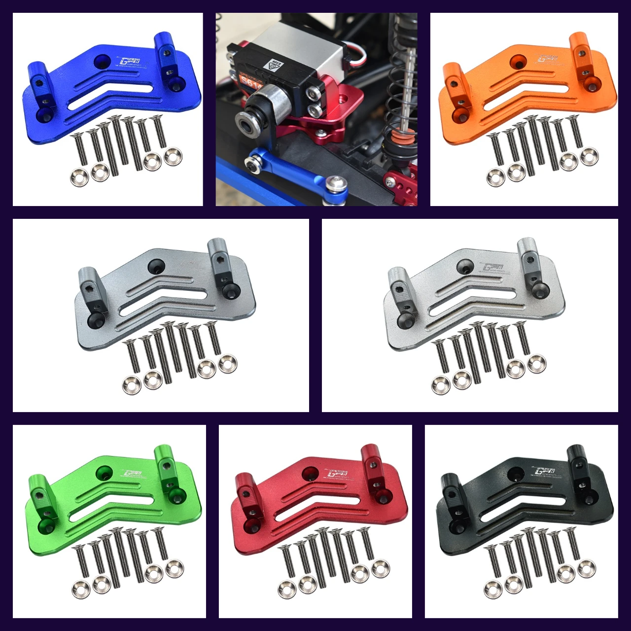 

Алюминиевое сервокрепление GPM для LOSI 1/8 LMT 1.0/2.0