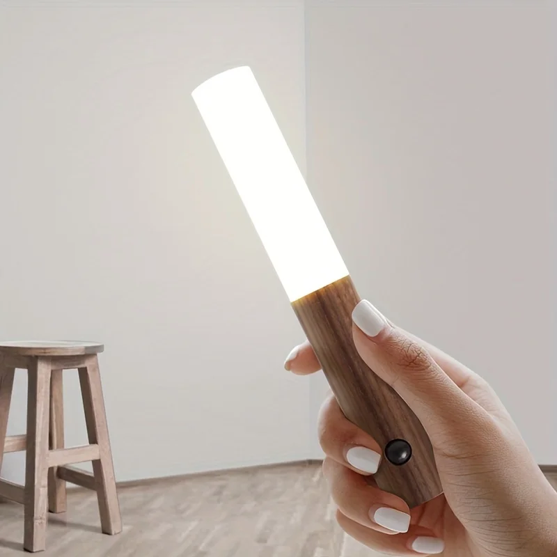 Smart Motion Sensor Night Light LED Rechargeable Corridor Cabinet Wall Light Household Toilet Kitchen Bedroom Entrance Lighting image 6