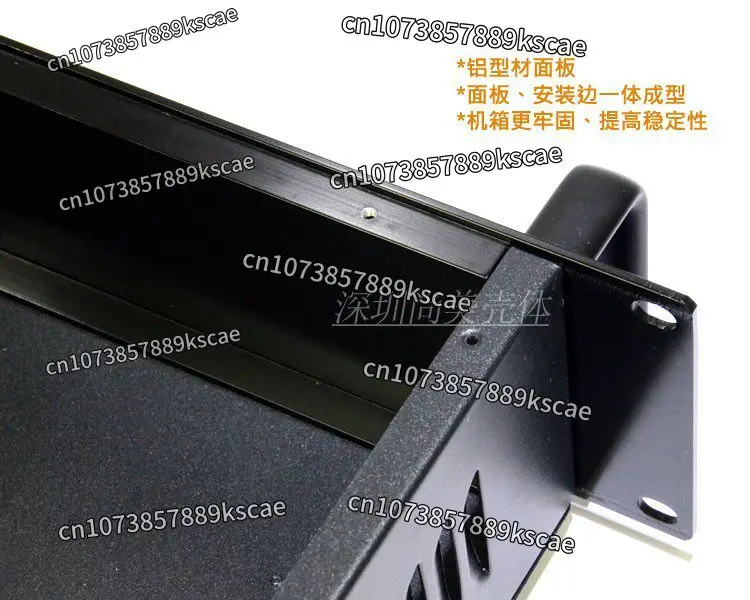 Split Assembly 19-inch 2U Standard Chassis; Rack-mounted Sheet Metal Industrial Control Box. 425*88*250 Mm