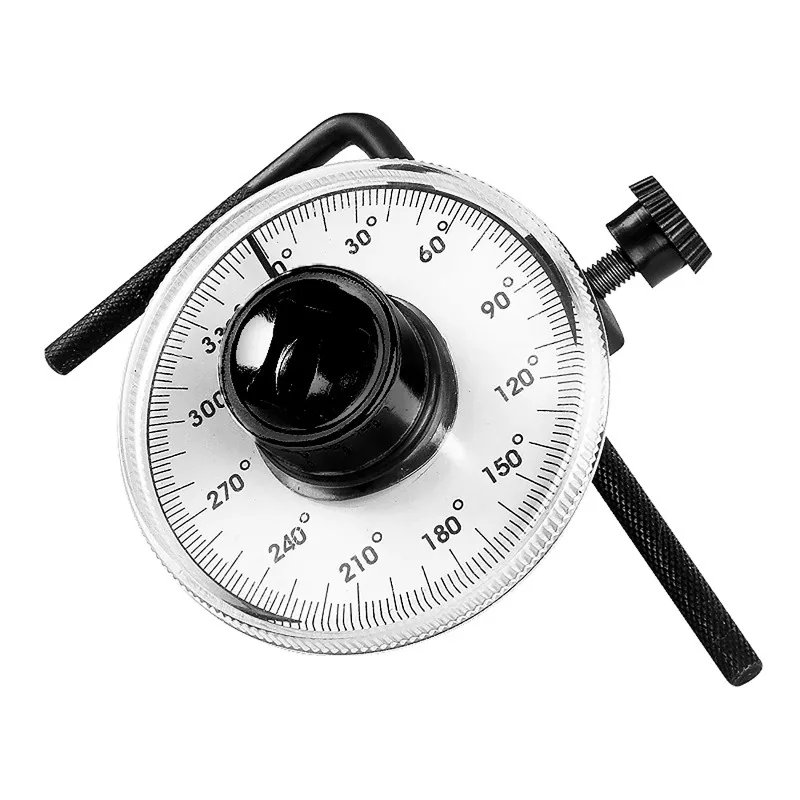 1/2 Drive Torque Angle Gauge Torque Wrench Angle Meter Torque Angle Ruler Rotation Angle Measuring Scale