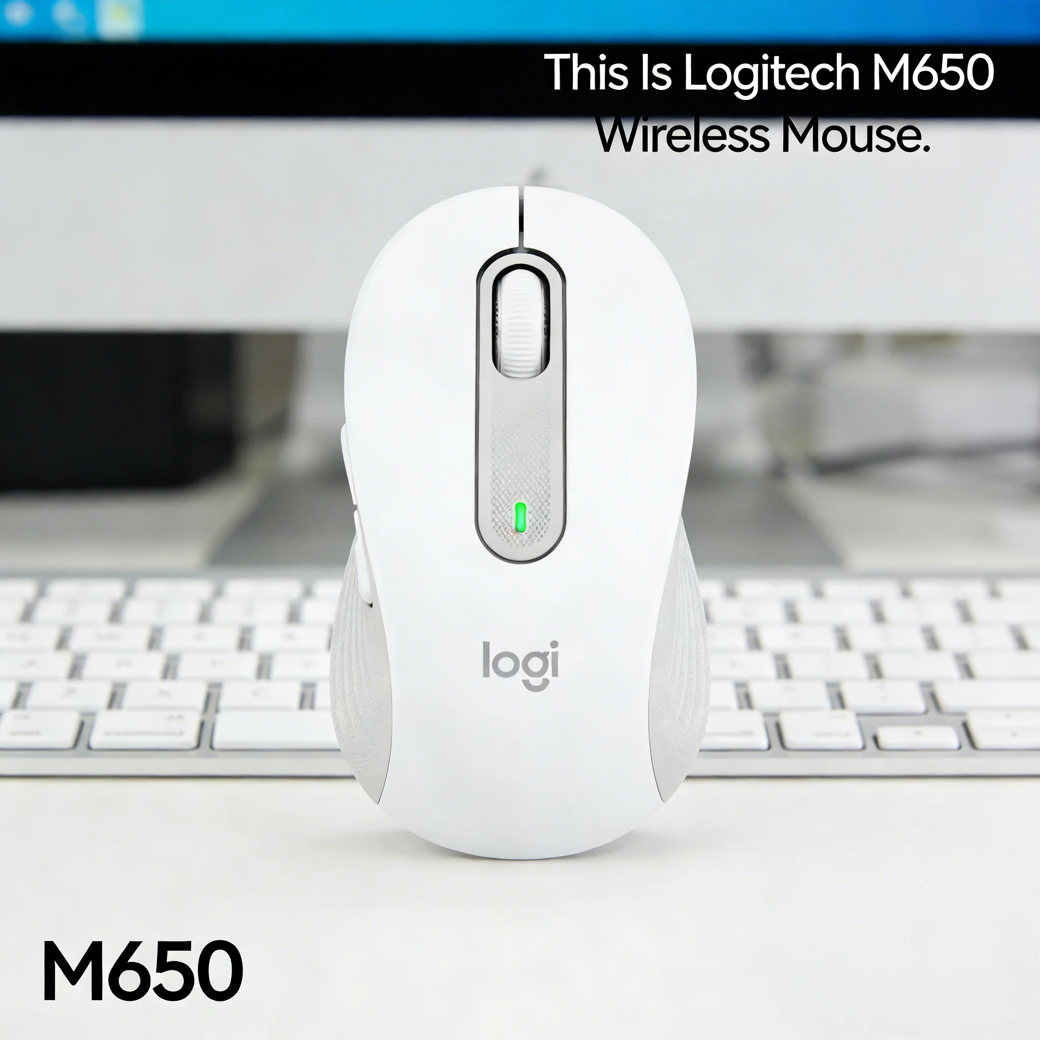 

Мышь Logitech M650 / M650L для средних и малых рук с SmartWheel, быстрым прокрутыванием и эргономичным захватом