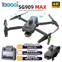 ZLL SG909 MAX GPS Drone con cámara 4K 6KM Pantalla táctil RC Profesional Drone 360 °   Evitar obstáculos Quadcopter RC plegable