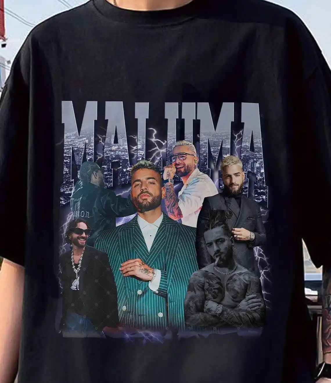 Vintage Maluma Shirt Maluma Bootleg Shirt Maluma Unisex Y2k ClothingMaluma Fan GiftTrending ShirtUnisex Tee Retro Maluma Shirt F