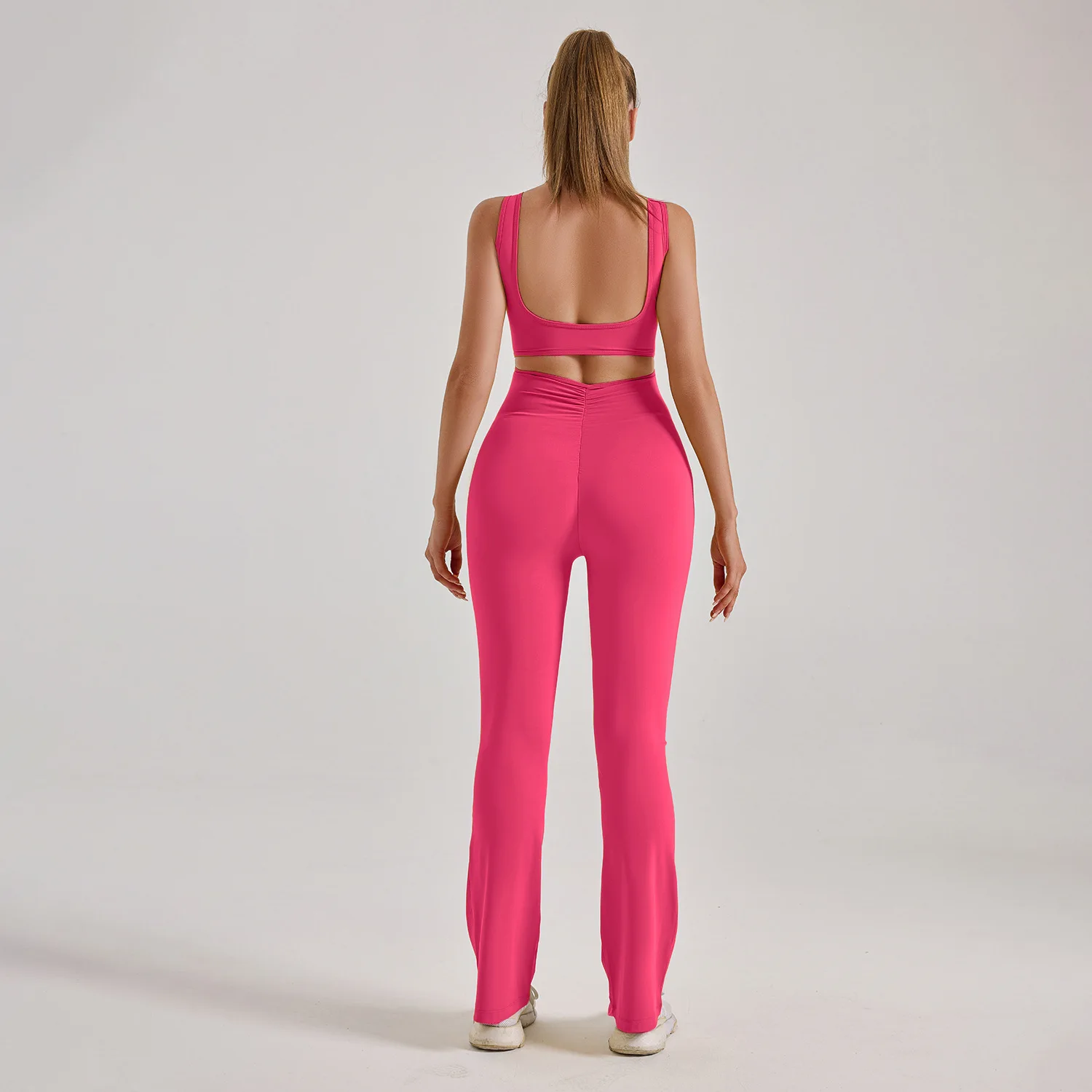 

New fashion casual tight yoga bodysuit hollow-back slimming bodysuit