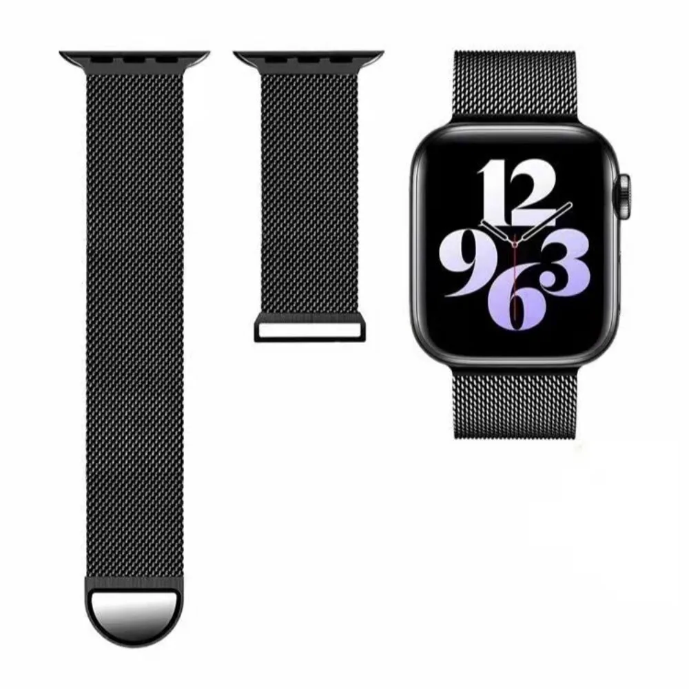 Metalen Milanese Band Voor Apple Watch 10 46Mm 42Mm Ultra 49Mm 9 8 7 45Mm 41Mm Ademende Polsband Voor Iwatch 6 5 4 Se 44Mm 40Mm