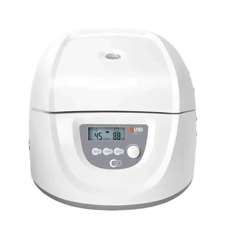 DM0412 Tabletop Centrifuge 6x50ml/12x15ml Brushless Motor with Safety Lock for Serum Separation