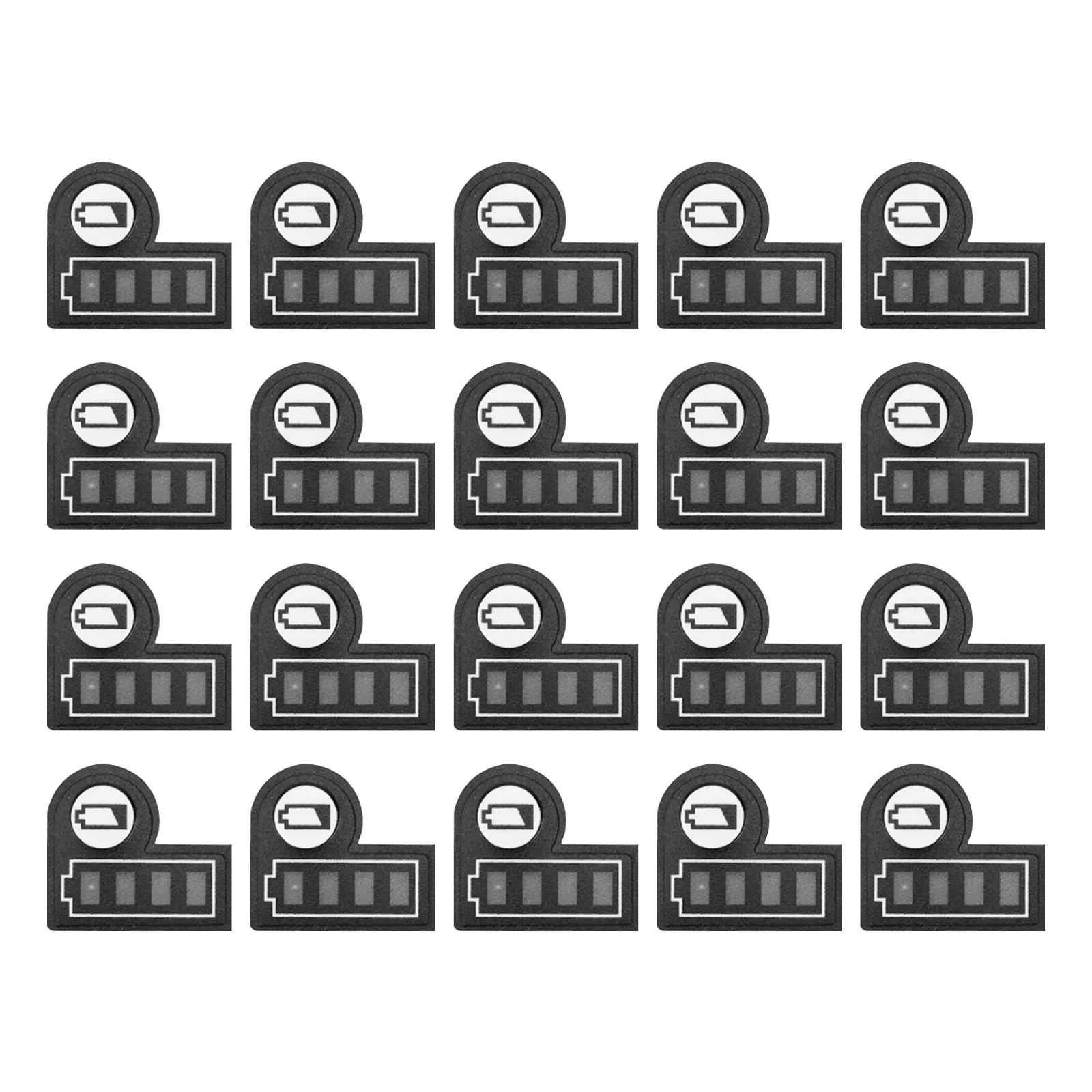 

20 Pack Makitas BL1830 Lithium-ion Battery LED Key Sticker Makitas 18V/14.4V Lithium Battery BL1430 Label LED Key Sticker Tools