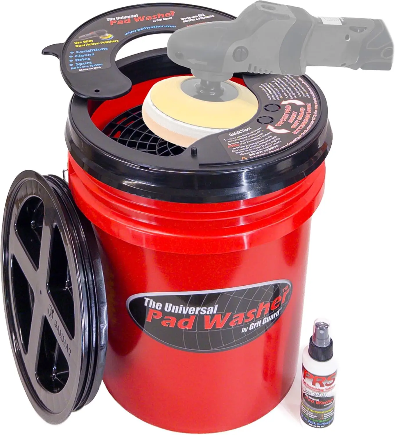 

Универсальный набор для очистки полировальных дисков - для удаления пены, шерсти, микрофибры, войлока с дисков двойного действия и роторных инструментов