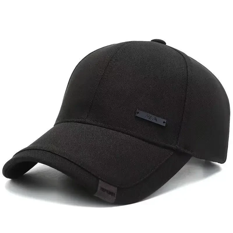 Unisex Hua Label Baseball Caps Hip Hop Cap Spring and Autumn Outdoor Adjustable Casual Hats Sunscreen Hat