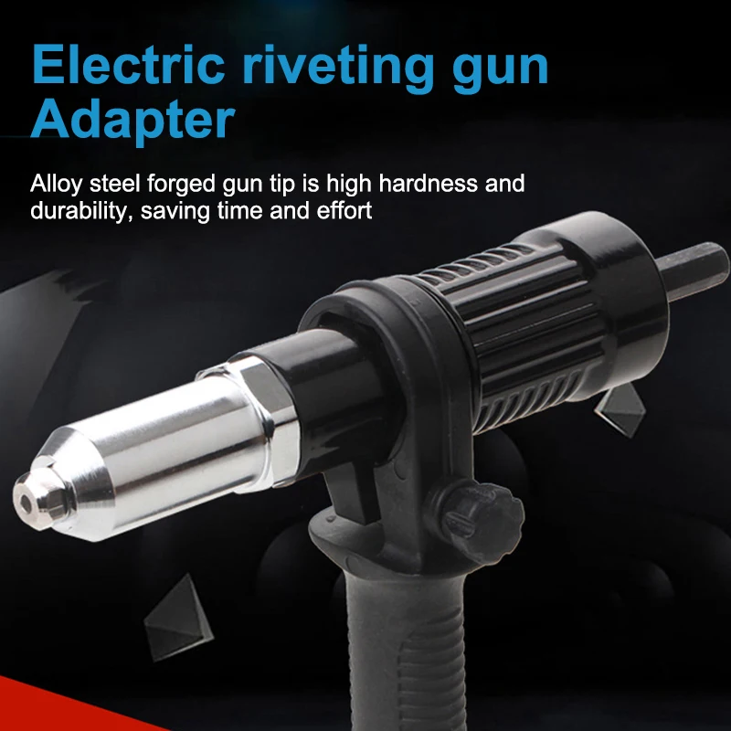 

Home Riveting Machine Enhanced with Electric Rivet Gun Adapters from 2.4mm-4.8mm