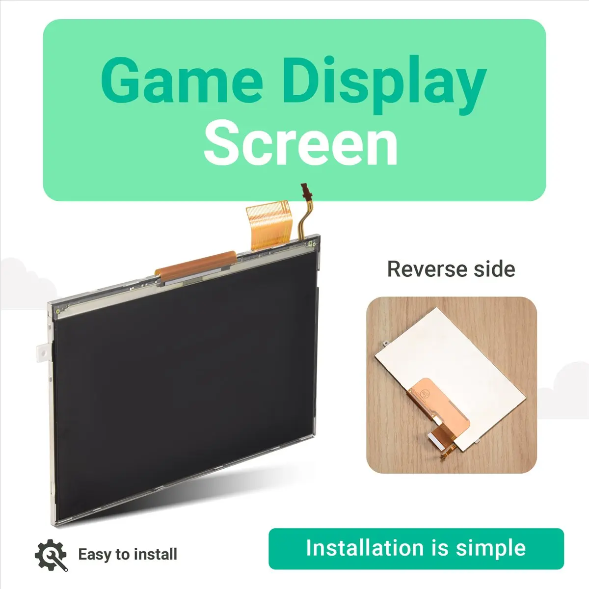 

Новый заводской ЖК-дисплей для PSP3000/3000, сменный экран для консоли в сборе